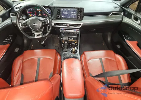 2021 Kia K5 Gt Line z USA, uszkodzony, nr VIN 5XXG64J2XMG056150